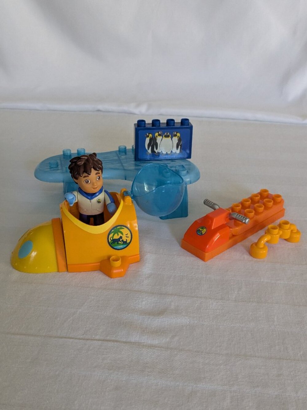 Mega Bloks Go Diego Go Penguin Rescue #3008 Set